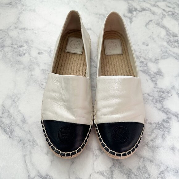 Tory Burch Color Block Espadrille Flats - Picture 3 of 13